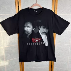 Camiseta XL Brooks & Dunn Borderline Vintage Country Music Tour Concierto Negra Gráfica - Imagen 1 de 12