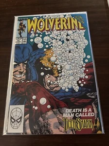 Wolverine #19 (Marvel Comics mediados de diciembre de 1989) en muy buen estado casi nuevo Tiger Shark - Imagen 1 de 8
