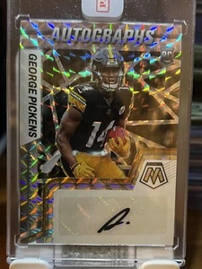 2022 Panini Mosaic George Pickens #RAM-GP Rookie Auto Silver Mosaic PRIZM SP RC - Picture 1 of 2