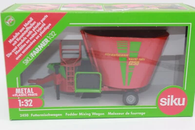 Siku 2450 Strautmann Feed Mixer 1:32 New in Original Packaging Farmer Series - Image 1 of 4