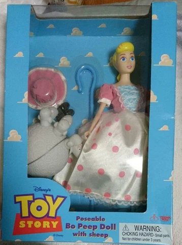 Disney Toy Story BO PEEP Doll with Sheep New IN Box Rare item Pixar figure 1995 Cover