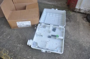 PPC Fiber Optic Terminal BOX  FutureLink SC/APC  FITS-02APXNN-CL ENCLOSURE - Picture 1 of 5