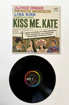 Alfred Drake "Kiss Me, Kate" Music And Lyrics By Cole Porter Vinyl Album LP, - Image 1 of 3