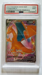 Charizard V SWSH050 SWSH: Sword & Shield Promo Cards Holo PSA 9 - Picture 1 of 2