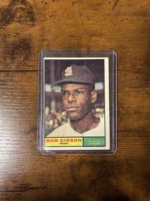 Bob Gibson 1961 Topps #211 Foto 1 de 2