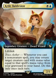 x1 Krile Baldesion - Extended Art R MTG Commander: Final Fantasy M/NM, English - Picture 1 of 1