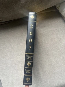 Encyclopedia Britannica 2007 Book Of The Year Annual Yearbook NICE RARE - Picture 1 of 11