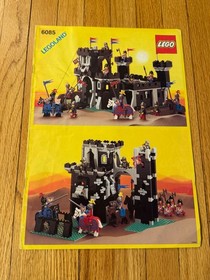Lego Castle Black Monarch's Castle (6085) Instruction Booklet Only