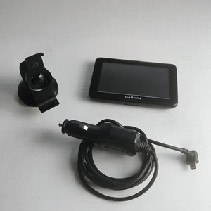 Garmin GPS Navigation Bundle w OEM Power Cord Nuvi 2455LMT Lifetime Maps Traffic - Picture 1 of 11