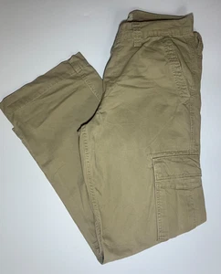 Vintage Levi's Cargoes Hose Trousers W32" L32" Straight Beige Baumwolle Utility - Bild 1 von 15