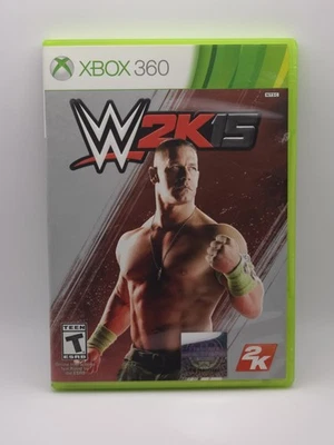 W2K15 WWE 2k15 Wrestling  (Microsoft Xbox 360) Complete w Case & Manual - Tested - Image 1 of 4