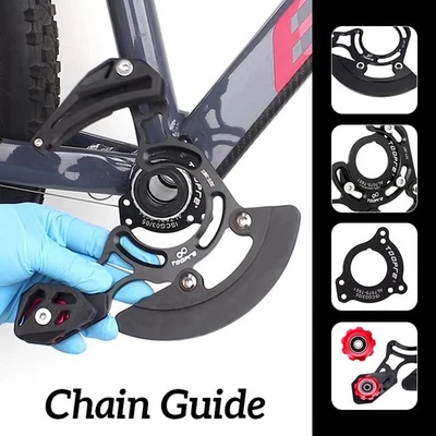 Mountain Bicycle Single Disc Chain Guide DH Softtail Chain Guard For 32T-38T - image 1 of 4