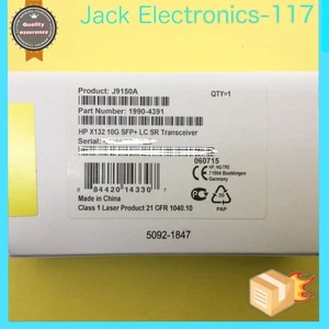 NEW J9150A HPE X132 10G SFP+ LC SR TRANSCEIVER New Sealed - Afbeelding 1 van 2