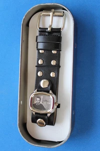 JAMES DEAN 50TH ANNIVERSARY WRIST WATCH NEW IN TIN--TIN HAS SOME RUST - Picture 1 of 7