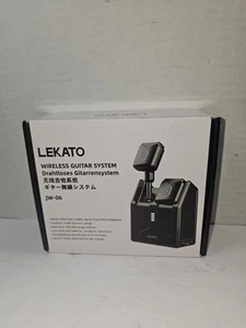 LEKATO 5.8GHz Wireless Guitar System Transmitter Receiver with Charging Box - Picture 1 of 9