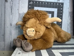 Wild Republic Highland Kuh Plüschtier 13 Zoll Stofftier Lovey - Bild 1 von 6