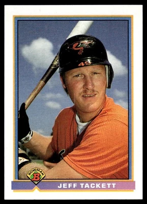 1991 Bowman Jeff Tackett Baltimore Orioles #106 15115 - Image 1 of 2