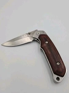 Buck Alpha Hunter 277T Folding Knife Rosewood Handle  - Picture 1 of 11