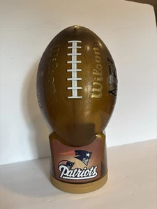 Vintage NE Patriots Wilson Football Bank oder Snackglas. Offizielle NFL 2000. - Bild 1 von 10