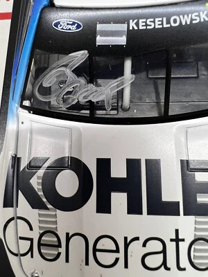 Autografiado 2022 1/24 #6 RFK Brad Keselowski Kohler Daytona Duelo 1 victoria Mustang Foto 1 de 4