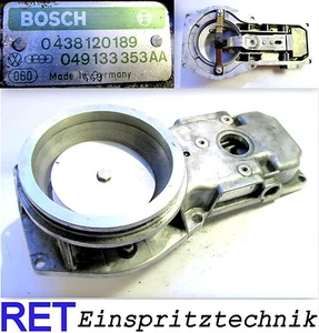 Luftmengenmesser Stauscheibe BOSCH 0438120189 Audi 80 / Coupe 049133353AA - Picture 1 of 3