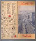 Mag: Salt Lake City And Vicinity Map 1930'S-Points Of Interes-Streets-Fn