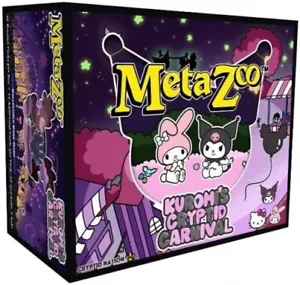METAZOO HELLO KITTY KUROMI'S CRYPTID CARNAVAL BOOSTER CAJA 36 PAQUETE ENVÍO AHORA - Imagen 1 de 1