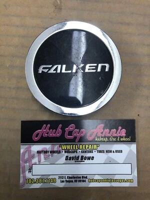 TAPAS CENTRALES CROMADAS ORIGINALES FALKEN PERSONALIZADAS MCS69NA03 Foto 1 de 2