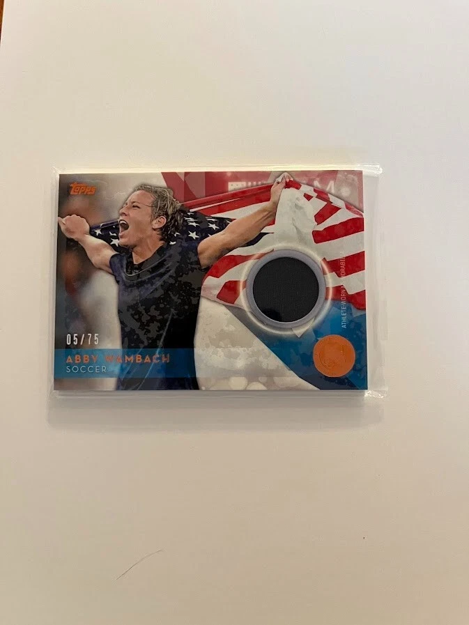 2016 Topps Olympics Relic Bronze Abby Wambach #05/75 - Image 1 of 1