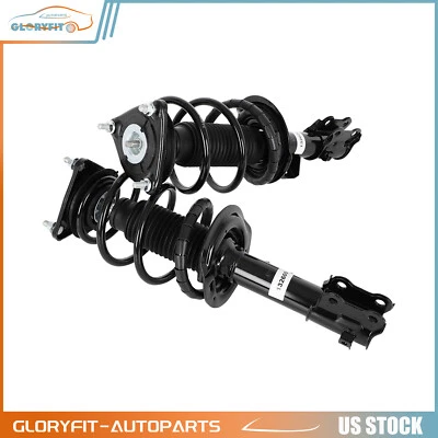 Front For 2014-2018 Kia Forte Complete Struts Shocks With Coil Springs 2 Pcs - Image 1 of 4