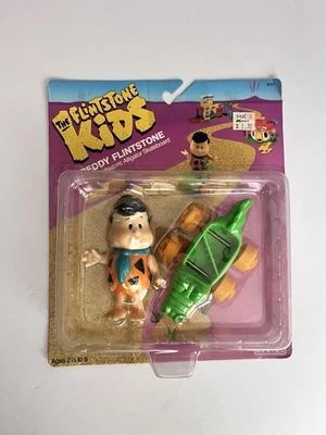 Freddy Flintstone Coleco 1986 The Flinstones Kids Alligator Skate Board Foto 1 de 2