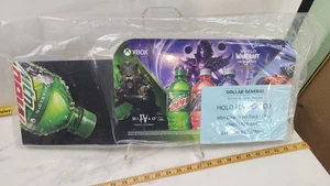 Mountain Dew Xbox Diablo IV World of Warcraft Promo Sign Shelf Strip 2024 Dollar - Bild 1 von 4