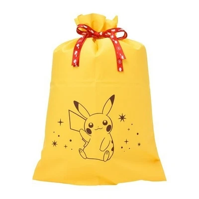 Pokemon Center - 礼品包装袋皮卡丘 (L) 27x19 英寸黄色老鼠关东 25 — 第 1/2 张图片