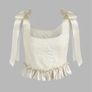 NWT Cider Love Me Tender Corset Top Sz L - Picture 1 of 8