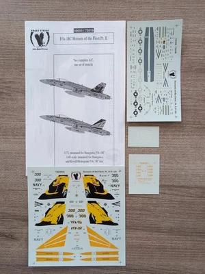 Décalcomanies Maquette Avion 1:72 F18 - Photo 1/4