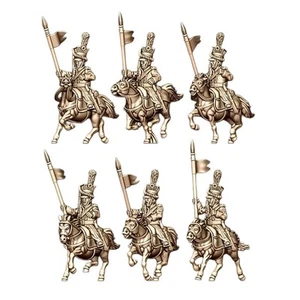 15mm napoleonic Russian mounted Uhlans Cavalry battalion pack x24 figs - Picture 1 of 1