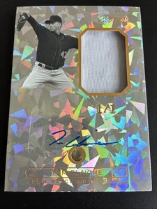 2024 Keepsake Multi Sport Series 2 TOM GLAVINE Gem Patch Autograph Crystal 1/1 - Picture 1 of 2
