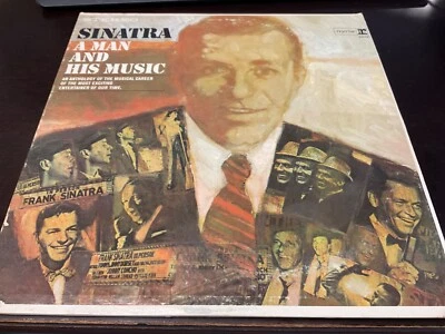 FRANK SINATRA A MAN AND HIS MUSIC, DOUBLE VINYL LP, 1974, REPRISE 2FS-1016, VG - Image 1 of 2