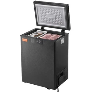 2.22 Cu.ft/63 L Free Standing Top Open Door Chest Freezers Adjustable Thermostat - Picture 1 of 11
