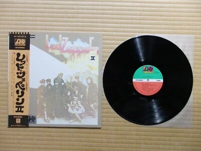 Led Zeppelin – Led Zeppelin II  P-10101A  Japan Insert Obi NM vinyl - Image 1 of 4