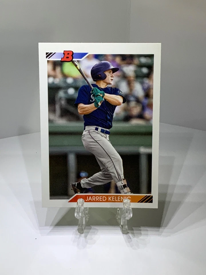 2020 Bowman Heritage Jarred Kelenic   BHP-94 Seattle Mariners - Image 1 of 2