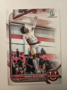2022 Bowman U #1 Mikey Williams - Picture 1 of 2