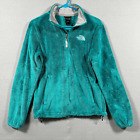The North Face Osito Full Zip Fleece Womens Small Porcelain Green