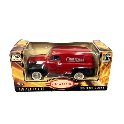 Craftsman 1948 福特卡车银行压铸收藏家限量版新品 — 第 1/4 张图片