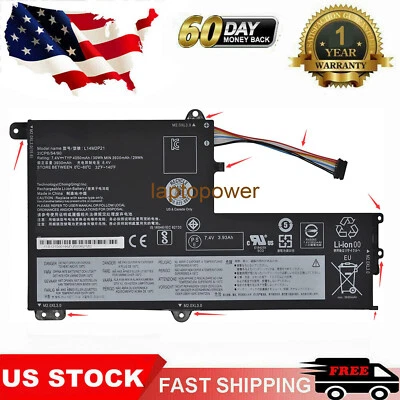 L14M2P21 L14L2P21 Battery for Lenovo IdeaPad 330S-15AST 330S-15IKB GTX1050 Serie - Image 1 of 3