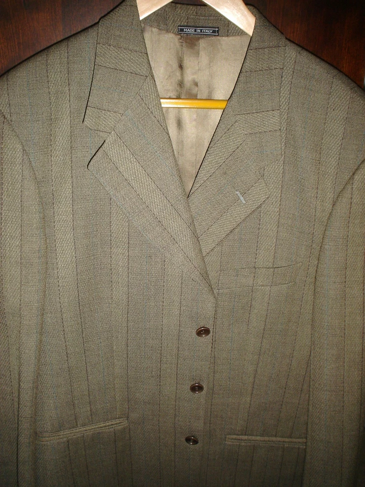 Chaqueta deportiva de lana marrón ZANETTI--42R---ITALIA Foto 1 de 1