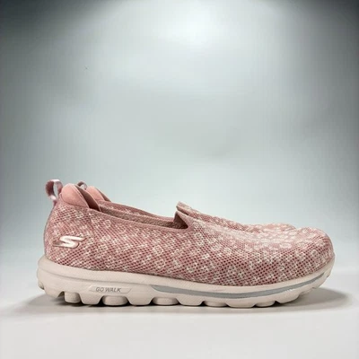 Zapatos sin cordones Skechers GOwalk rosa clásicos lavables 124793W para mujer talla 8 Foto 1 de 4