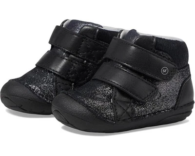 Bota Stride Rite Unisex SM MARTIN NEGRA IRIDISCENTE, Talla 4M Foto 1 de 2