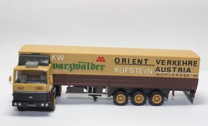 hg4832, Old Herpa Truck Semi-Truck Ford Schwarzwalder Kufstein 1. Vers. Advertising H0 - Picture 1 of 8