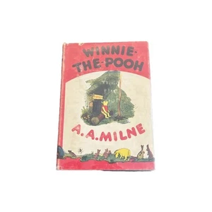1926 FIRST EDITION Winnie the Pooh Book With Dust Jacket A.A. Milne E P Dutton - Picture 1 of 8